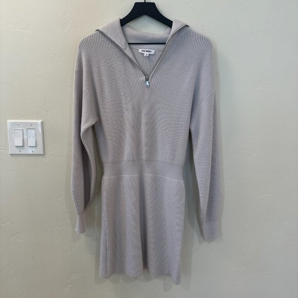 🩶 Steve Madden Rowena Dress – Heather Grey – Size M - Picture 2 of 14